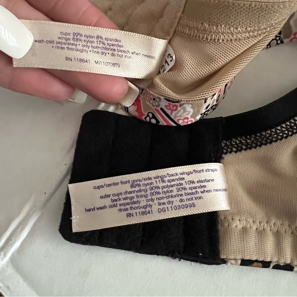 Lane Bryant Cacique Bra leopard and pink - Picture 6 of 8